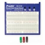 Round Hole Bread Board Pro'sKit BX-4123 (1580 Tie Points)