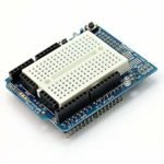 Arduino prototype breadboard shield