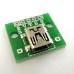 Mini Micro USB SMD to DIP 2.54mm Adapter Female Socket Connector Module Board