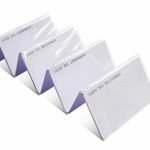 Smart iCards Thin RFID Cards; Thermal Printable Thin 0.8mm Proximity LF 125 kHz for Time Attendance & Access