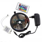 RGB LED STRIP WITH REMOTE AND POWER SUPPLY