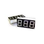 3 Digit common cathode 7 segment LED Display