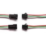 SM 3PIN PLUG MALE AND FEMALE CONNECTOR