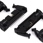 Idc male 26 pin with laches