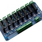 Solid state relay 8 channel 5V omron for arduino