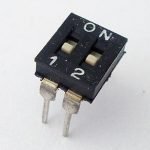 2 Position DIP Switch
