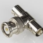 Electric T bnc connector