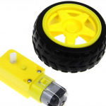 CAR TYRE WHEEL GEAR MOTOR SET DC 3-6V