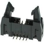 Idc male 10pin with laches