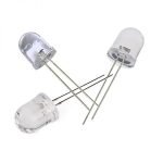 large 10mm blue led crystal