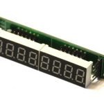 MAX7219 SEVEN SEGMENT AND DOT MATRIC DISPLAY DRIVER