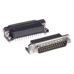 Db25 male pcb mount right angle