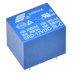 spdt 12 10amp 5 pin relay