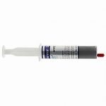 grey white heatsink thermal grease paste