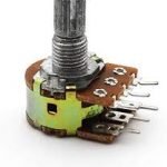 Dual stereo volume type variable resistor Potentiometer