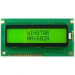 green colour 1602 character lcd diaplay 16x2