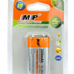 300MAH Rechargeable 9V battery