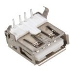 PCB Mount USB A Type female right angle socket