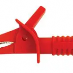 FCR7941 - Crocodile Clip with 4mm Socket, 25mm, Red, Cliff