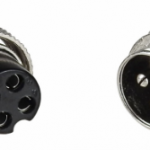 4 pin din connector male+female